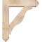 Ekena Millwork Funston Arts and Crafts Smooth Bracket w/ Offset Brace, Douglas Fir, 7 1/2"W x 32"D x 36"H BKT0806X32X36FST03SDF - alternate 3